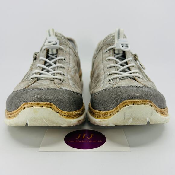 Rieker Women's Nikita N42K6 Gray Slip On Comfort Sneakers Size 42 EU/ 10-10.5 US - Picture 2 of 12